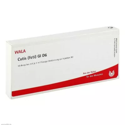 CUTIS feti GL D 6 ampuliek, 10X1 ml CUTIS feti GL D 6 ampuliek, 10X1 ml