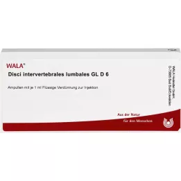 DISCI intervertebrales lumbales GL D 6 ampuliek, 10X1 ml