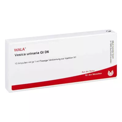 VESICA URINARIA GL D 6 ampuliek, 10X1 ml VESICA URINARIA GL D 6 ampuliek, 10X1 ml