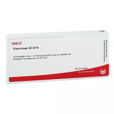 PANCREAS GL D 10 ampuliek, 10X1 ml PANCREAS GL D 10 ampuliek, 10X1 ml