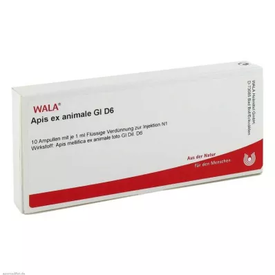 APIS EX animale GL D 6 ampuliek, 10X1 ml APIS EX animale GL D 6 ampuliek, 10X1 ml