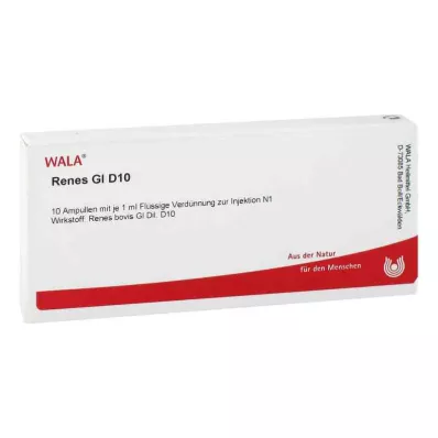 RENES GL D 10 ampuliek, 10X1 ml