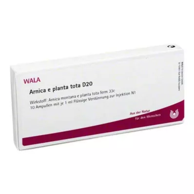ARNICA E Planta tota D 20 ampuliek, 10X1 ml