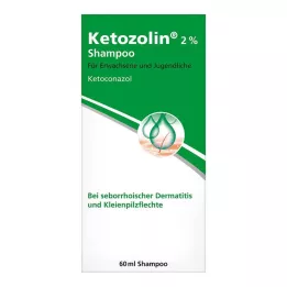 KETOZOLIN 2% šampón, 60 ml