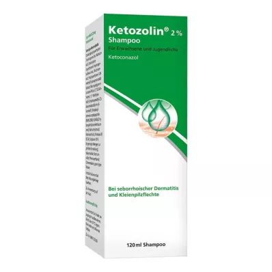 KETOZOLIN 2% šampón, 120 ml