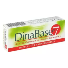 DINABASE 7 Lepiaci gél na zubnú náhradu, 1 ks