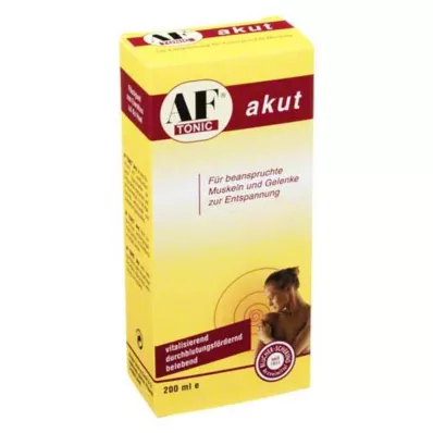 AF TONIC akútna kvapalina, 200 ml AF TONIC akútna kvapalina, 200 ml