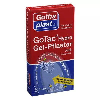 GOTAC Fólia na rany s gélovou podložkou, 6 ks GOTAC Fólia na rany s gélovou podložkou, 6 ks