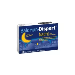 BALDRIAN DISPERT Tablety na nočné zaspávanie, 25 ks