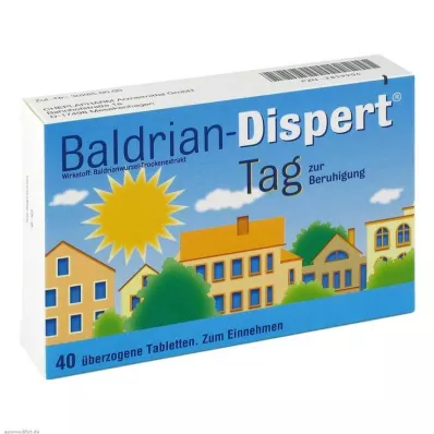 BALDRIAN DISPERT Denné obalené tablety, 40 ks BALDRIAN DISPERT Denné obalené tablety, 40 ks