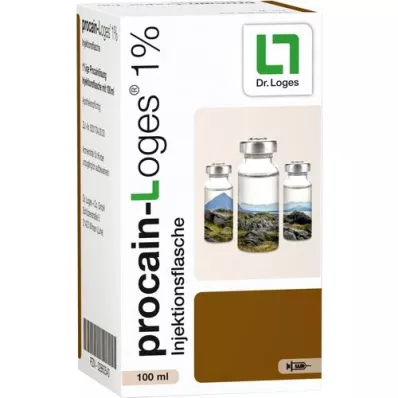 PROCAIN-Injekčná fľaša Loges 1%, 100 ml
