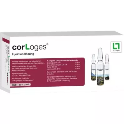 CORLOGES Ampulky na injekčný roztok, 50X2 ml