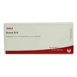 GRANAT D 15 ampuliek, 10X1 ml