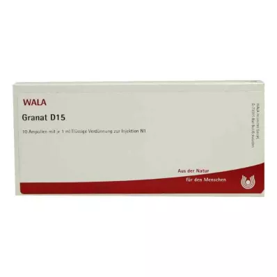 GRANAT D 15 ampuliek, 10X1 ml