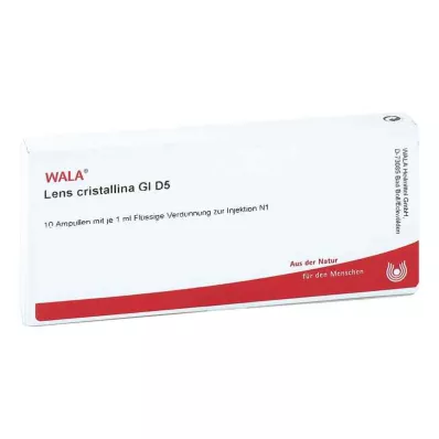 LENS CRISTALLINA GL D 5 ampuliek, 10X1 ml