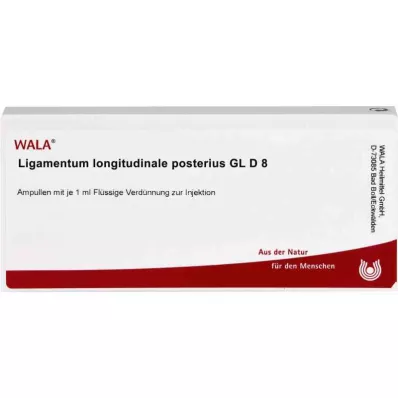 LIGAMENTUM LONGITUDINALE posterius GL D 8 ampuliek, 10X1 ml LIGAMENTUM LONGITUDINALE posterius GL D 8 ampuliek, 10X1 ml