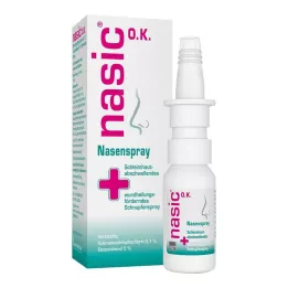 NASIC o.K. Nosový sprej, 10 ml
