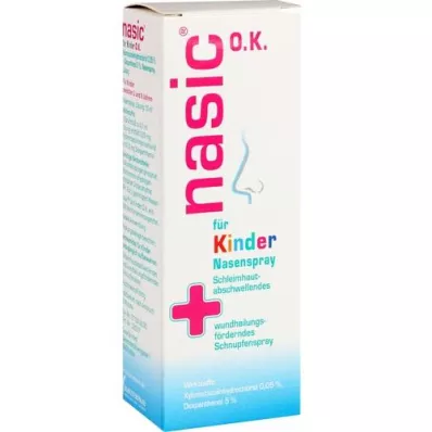 NASIC pre deti o.K. Nosový sprej, 10 ml