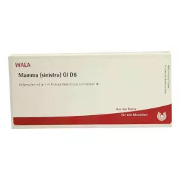 MAMMA SINISTRA GL D 6 ampuliek, 10X1 ml