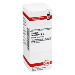 CALCIUM FLUORATUM D 6 riedenie, 20 ml