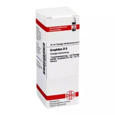 GRAPHITES D 6 riedenie, 20 ml GRAPHITES D 6 riedenie, 20 ml