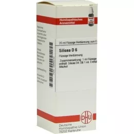 SILICEA D 6 riedenie, 20 ml