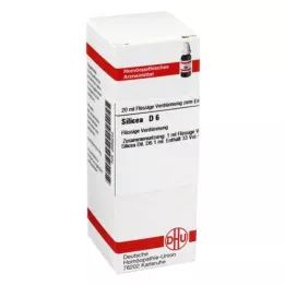 SILICEA D 6 riedenie, 20 ml