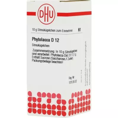 PHYTOLACCA D 12 guľôčok, 10 g