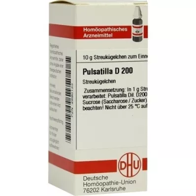 PULSATILLA D 200 guľôčok, 10 g