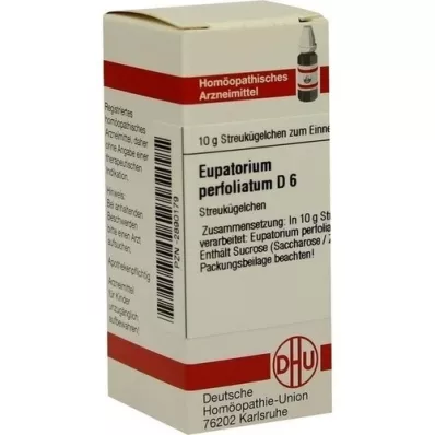 EUPATORIUM PERFOLIATUM D 6 guľôčok, 10 g