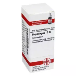 STAPHISAGRIA D 30 guľôčok, 10 g