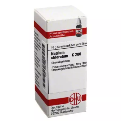 NATRIUM CHLORATUM C 200 guľôčok, 10 g