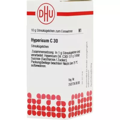 HYPERICUM C 30 guľôčok, 10 g