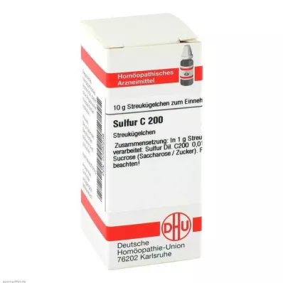 SULFUR C 200 guľôčok, 10 g SULFUR C 200 guľôčok, 10 g