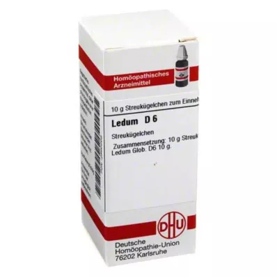 LEDUM D 6 guľôčok, 10 g