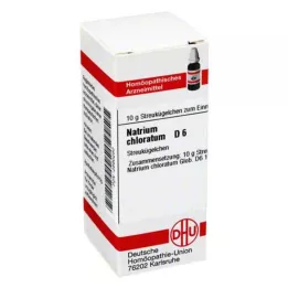 NATRIUM CHLORATUM D 6 guľôčok, 10 g