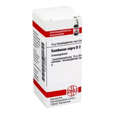 SAMBUCUS NIGRA D 2 guľôčky, 10 g SAMBUCUS NIGRA D 2 guľôčky, 10 g