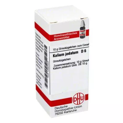 KALIUM JODATUM D 6 guľôčok, 10 g KALIUM JODATUM D 6 guľôčok, 10 g