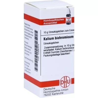 KALIUM BICHROMICUM D 12 guľôčok, 10 g