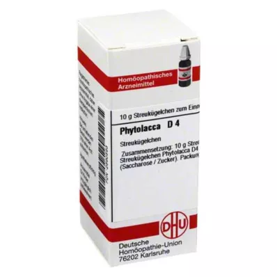 PHYTOLACCA D 4 guľôčky, 10 g