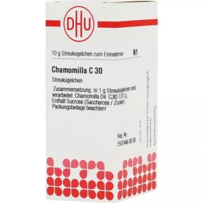 CHAMOMILLA C 30 guľôčok, 10 g