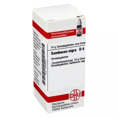 SAMBUCUS NIGRA D 4 guľôčky, 10 g SAMBUCUS NIGRA D 4 guľôčky, 10 g