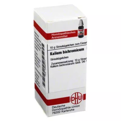 KALIUM BICHROMICUM D 6 guľôčok, 10 g KALIUM BICHROMICUM D 6 guľôčok, 10 g