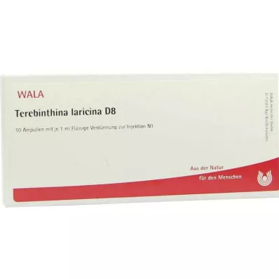 TEREBINTHINA LARICINA D 8 ampuliek, 10X1 ml TEREBINTHINA LARICINA D 8 ampuliek, 10X1 ml
