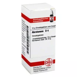 ABROTANUM D 4 guľôčky, 10 g