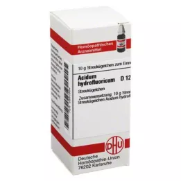 ACIDUM HYDROFLUORICUM D 12 guľôčok, 10 g