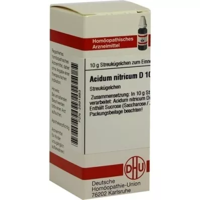 ACIDUM NITRICUM D 10 guľôčok, 10 g