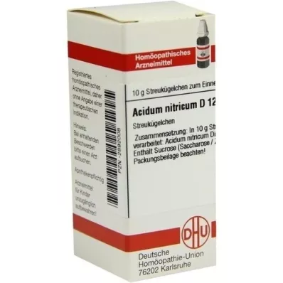 ACIDUM NITRICUM D 12 guľôčok, 10 g