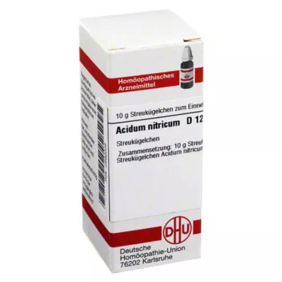 ACIDUM NITRICUM D 12 guľôčok, 10 g
