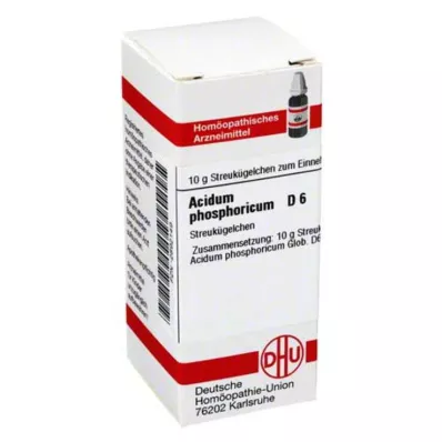 ACIDUM PHOSPHORICUM D 6 guľôčok, 10 g ACIDUM PHOSPHORICUM D 6 guľôčok, 10 g